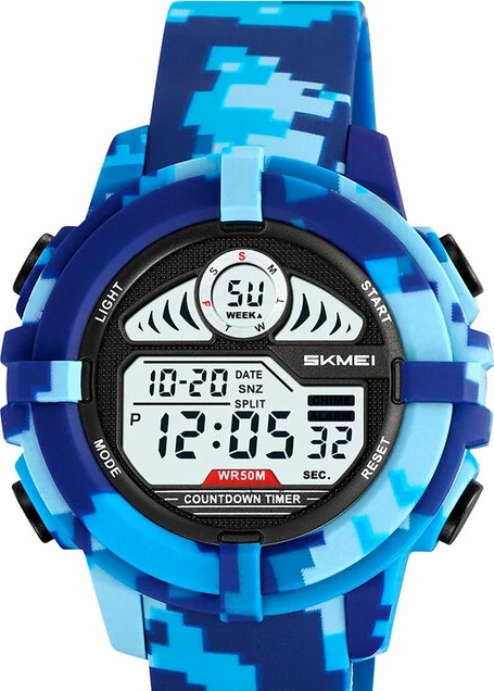 Наручные часы skmei 2130cmbu blue camo