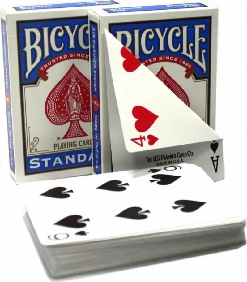 Карты "Bicycle DouBle Face blue" / двойное лицо