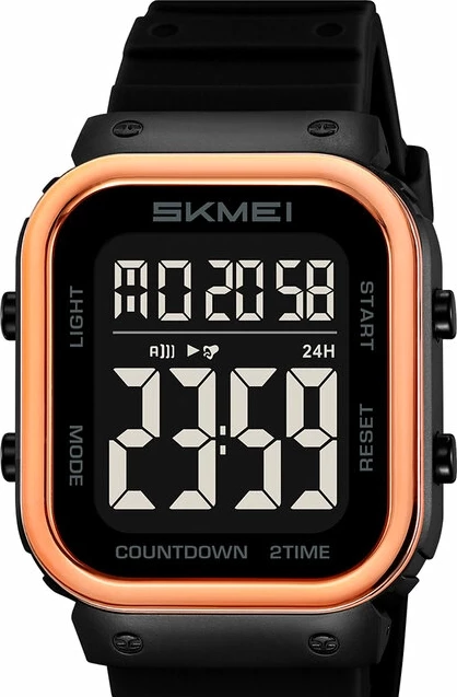 Наручные часы skmei 2437bkrg black/rose gold