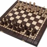 Шахматы + Шашки + Нарды "Кинг 40" Madon (деревянные, Польша)