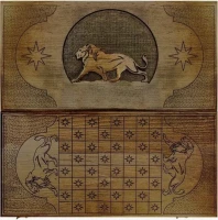 Нарды резные &quot;Лев&quot;, Ustyan