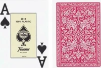 Карты &quot;Fournier 2818 red&quot; 100% пластик