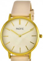 Наручные часы pacific x6159 корп-золот циф-бел рем беж