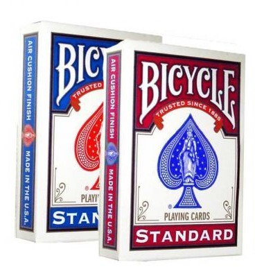 Карты "Bicycle Double Back Red/Blue"