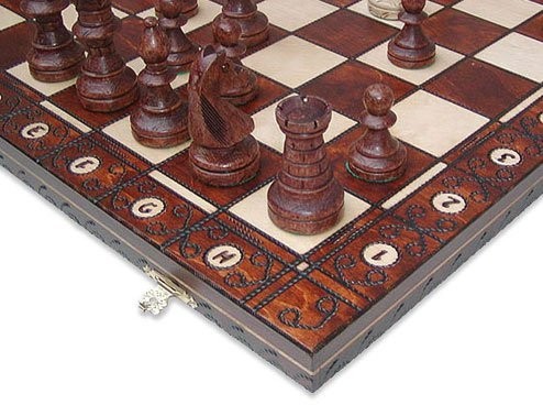 Шахматы "Амбассадор" 54 см, Madon (деревянные, Польша)