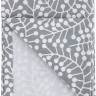 Набор из двух салфеток сервировочных серого цвета с принтом Спелая Смородина из коллекции scandinavian touch, 45х45 см