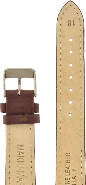 Ремешки maknamara 18 мм бордо сер заст-1