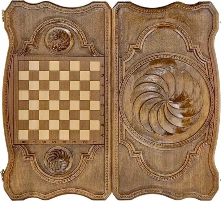 Нарды резные "Бесконечность 2", Simonyan