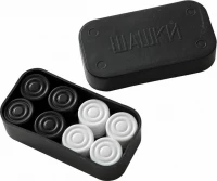 Шашки &quot;Кировские&quot; пластмассовые (с деревянной доской)