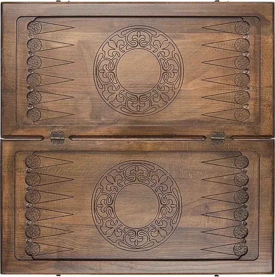 Нарды резные "Зодиак Дева", Ustyan