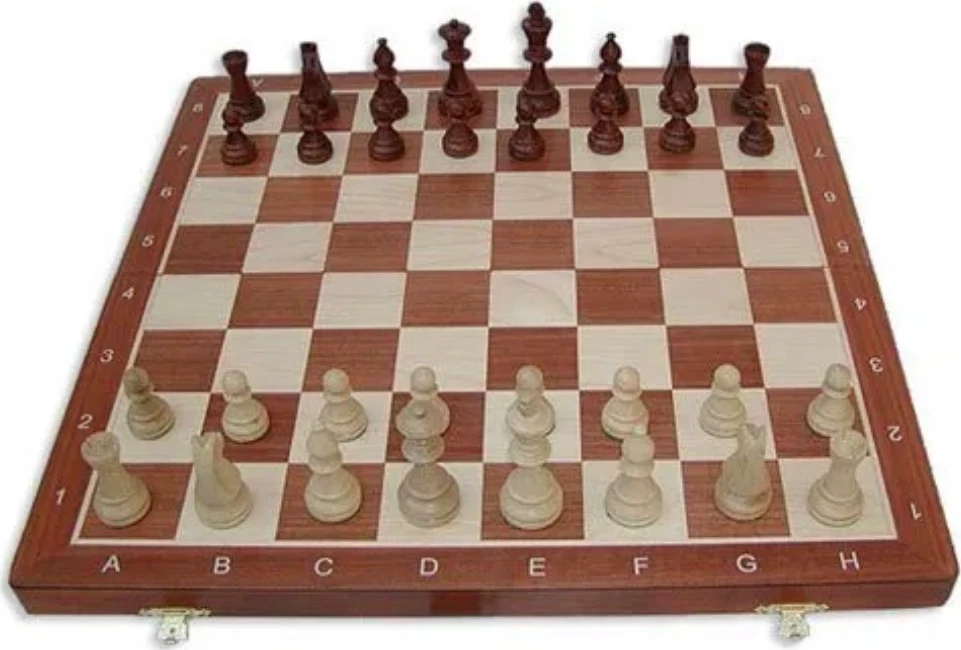 Шахматы "Торнамент-6" 52 см маркетри, Madon (деревянные, Польша)