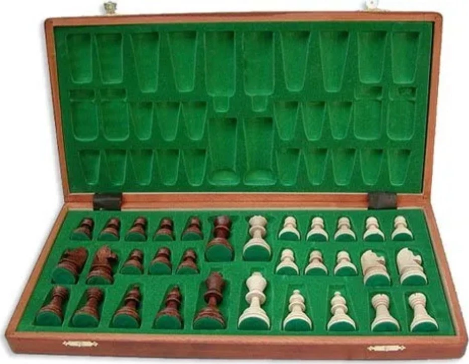 Шахматы "Торнамент-6" 52 см маркетри, Madon (деревянные, Польша)