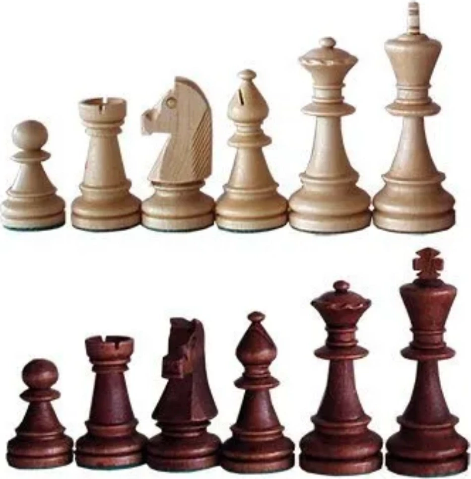 Шахматы "Торнамент-6" 52 см маркетри, Madon (деревянные, Польша)