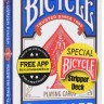 Карты "Bicycle Stripper Deck red/blue"