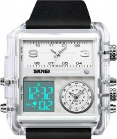 Наручные часы skmei 2020wt white-transparent