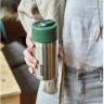 Термокружка travel cup, 340 мл, зеленая