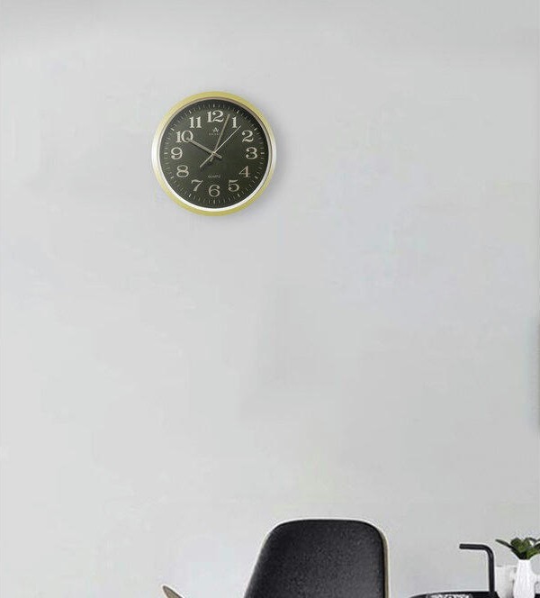 Настенные часы atlantis d614a5-b gold