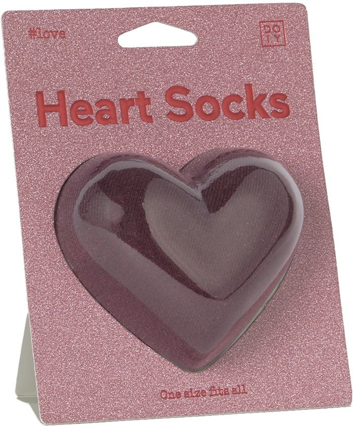 Носки heart socks красные