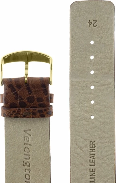Ремешки velengton 24 кор croco зол заст
