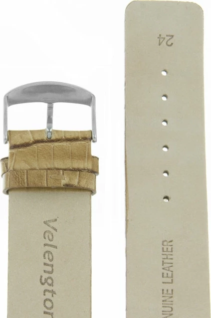 Ремешки velengton 24 беж змея сер. заст