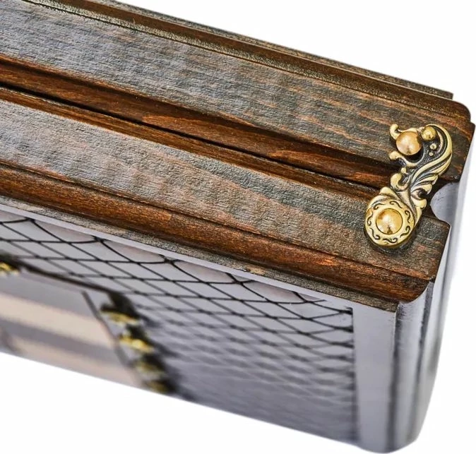 Шахматы + нарды резные "Эндшпиль 1" 50, Simonyan