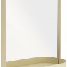 Зеркало oval, 30,5х60х10,5 см, кремовое