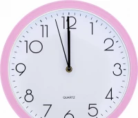 Настенные часы la minor 705 розовые