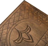 Нарды резные &quot;Узор-1&quot;, Ustyan