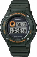 наручные часы casio w-216h-3b