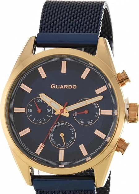 Наручные часы guardo 11661-4 тёмно-синий