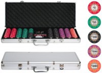 Набор для покера Luxury Ceramic на 500 фишек