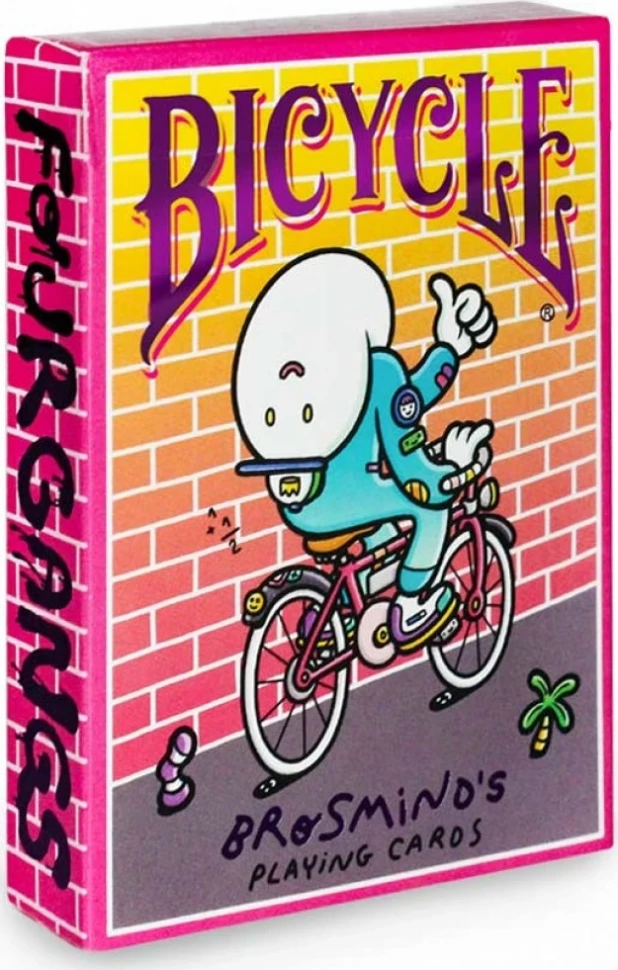 Карты "Bicycle Brosmind Fourgangs"