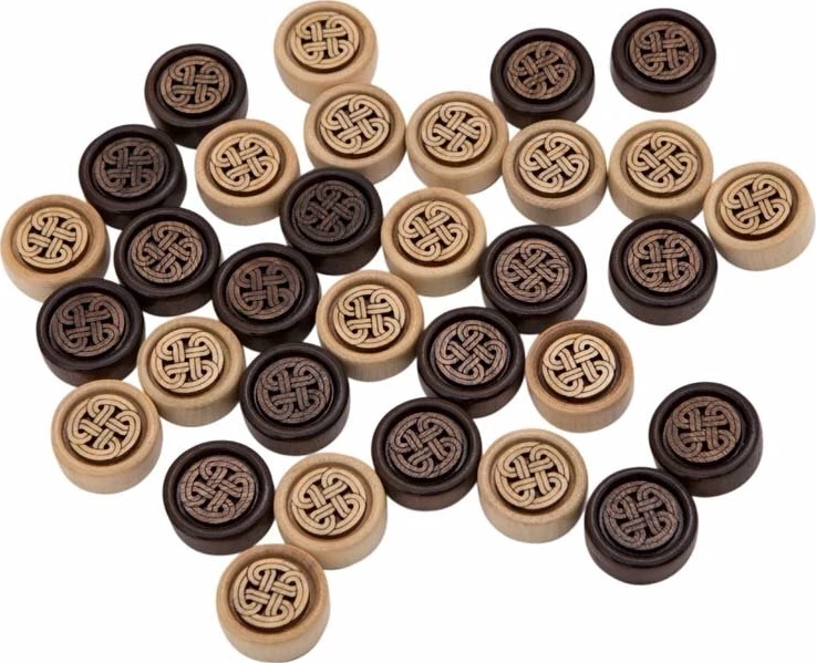 Фишки резные "Узор 3", Mirzoyan