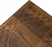 Нарды резные &quot;Лев-2&quot;, Ustyan