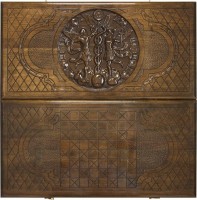 Нарды резные &quot;Зодиак Близнецы&quot;, Ustyan