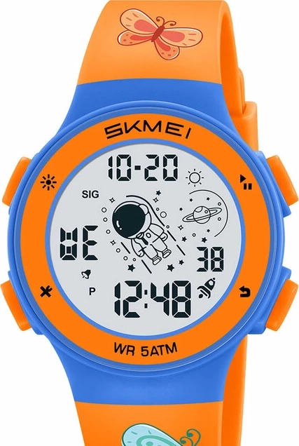 Наручные часы skmei 2267ogbt orange-butterfly