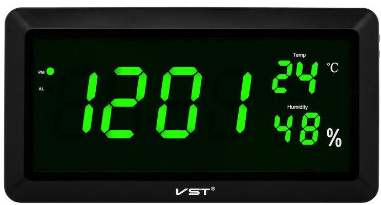 VST780S-4 220В зел.цифры (температ, влажность)+блок