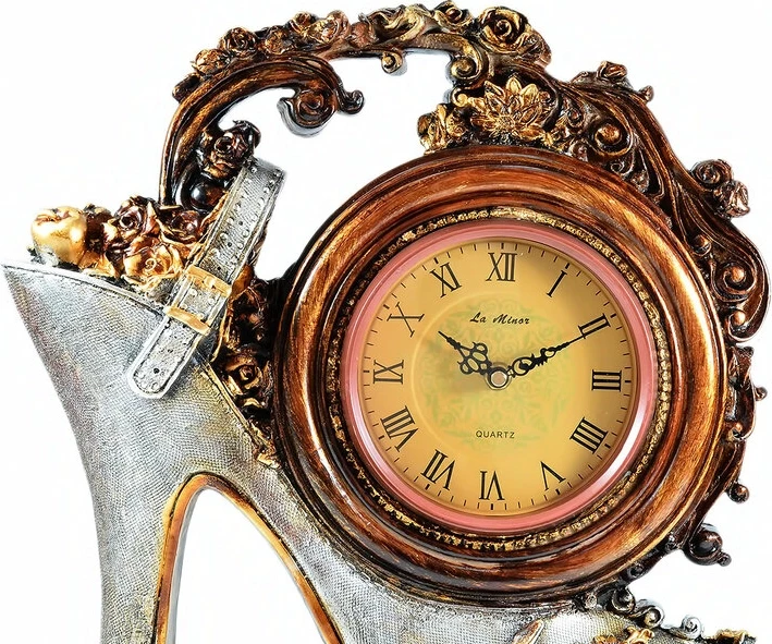 Настольные часы la minor 672m статуэтка
