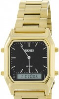 Наручные часы skmei 1220gdbk gold black