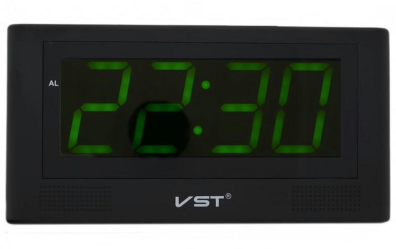 VST732-2 220В зел.цифры+USB кабель (без адаптера)