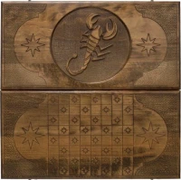 Нарды резные &quot;Скорпион&quot;, Ustyan