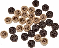 Фишки резные &quot;Узор 2&quot;, Mirzoyan