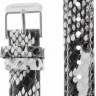 Ремешки maknamara 16 мм змея чер-бел сер заст МР-16124