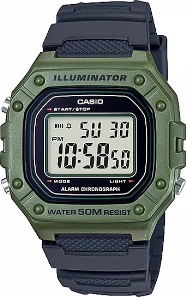 наручные часы casio w-218h-3a
