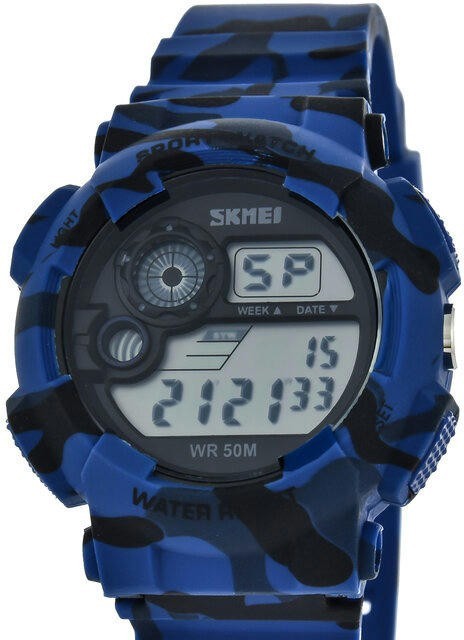 Skmei 1718CMBU blue camo