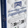 Карты "Bicycle Prestige Rider 100% Plastic Jumbo blue"