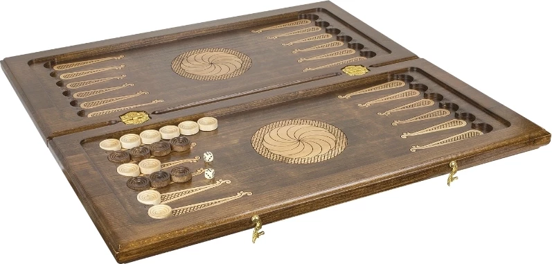 Нарды резные "Армянский узор 8" 60, Ustyan