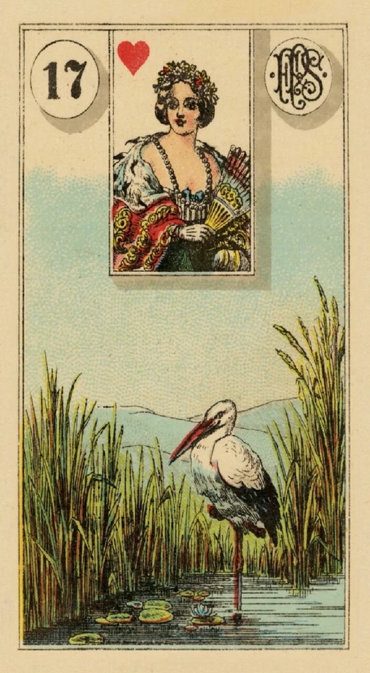 Карты Таро "Grand Tableau Lenormand Oracle Cards" Lo Scarabeo / Оракул Ленорман Гранд Табло