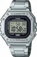 наручные часы casio w-218hd-1a