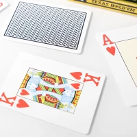 Карты Copag Texas Holdem poker cards 100% plastic (Black)